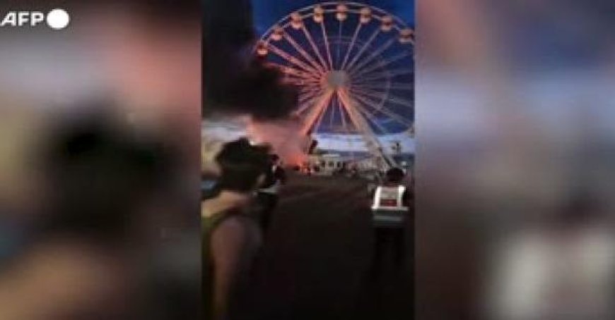 Feuer an Riesenrad in Leipzig: 23 Verletzte – Das Video