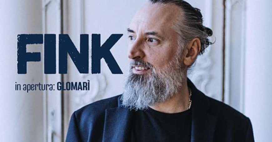 La dernière date de la tournée italienne de Fink : concert acoustique à la Cour Agresti de Traversetolo
