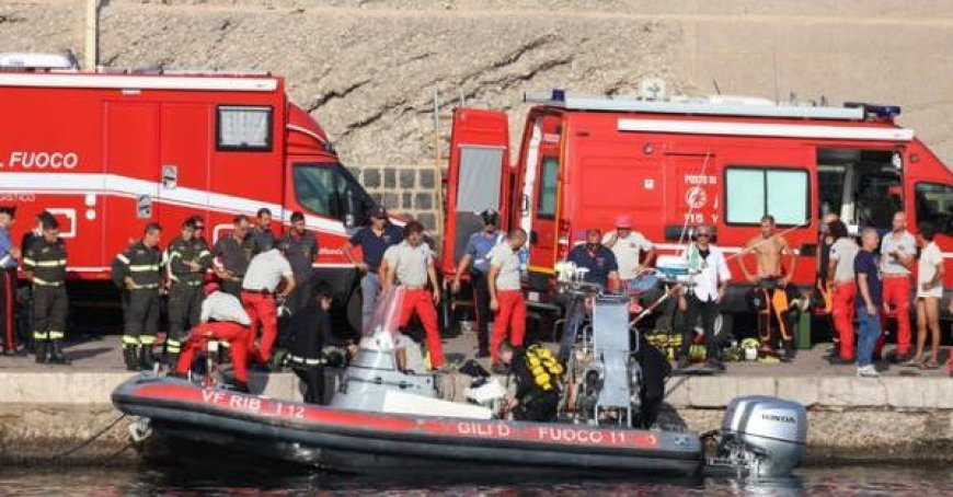 Zwei Leichen aus dem Wrack der gesunkenen Superyacht geborgen