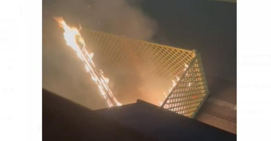 Incendie de tables et de terrasses d’un restaurant dans la rue Paganini, les pompiers à l’œuvre – Vidéo