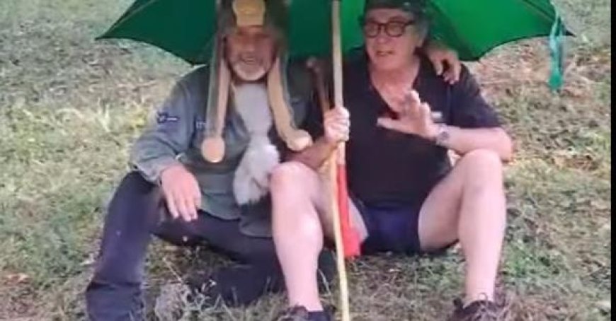 Die Pilzsaison im Nationalpark des Apennin rückt näher, die Ankündigung von Fabrizio und Alessandro… alles zum Lachen – Video
