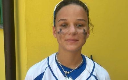Beatrice Zinelli aus Crocetta Baseball in der U13 Nationalmannschaft