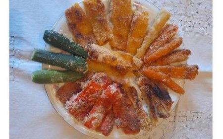Leckere Gemüsesticks: Peppas Rezept
