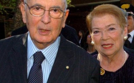 Die Ehefrau des ehemaligen Präsidenten Giorgio Napolitano, Clio, ist verstorben.