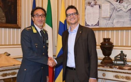 Neuer Kommandant der Finanzwache in Parma im Rathaus ernannt