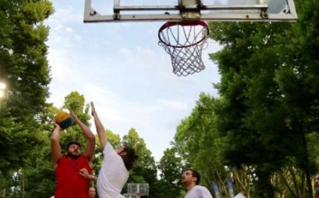 La Cittadella se pare de bleu : arrivée des nouveaux terrains de basket-ball