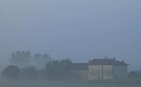 Die Nebel kehren zurück in die Po-Ebene