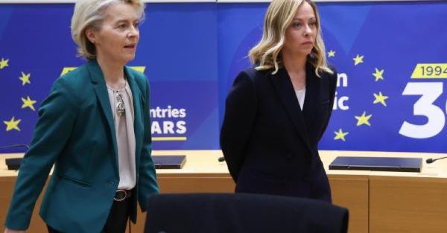 Les positions de Von der Leyen et les choix de Giorgia Meloni