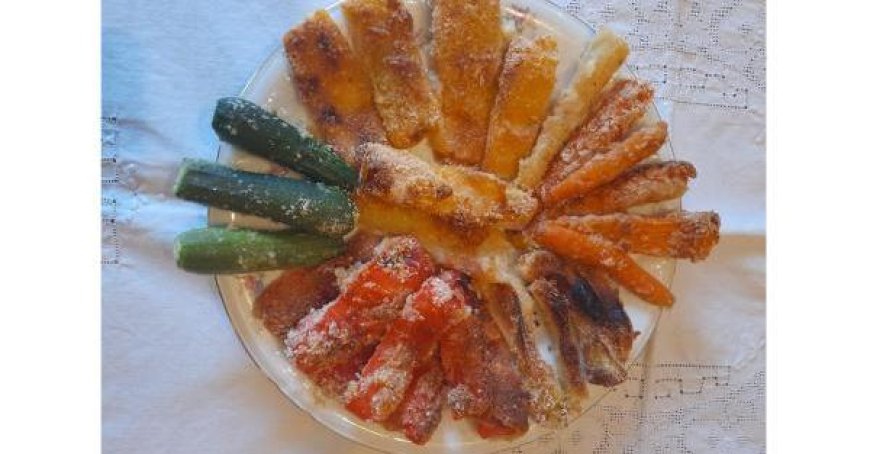 Leckere Gemüsesticks: Peppas Rezept