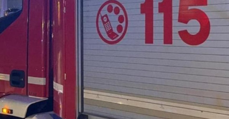 Incendie dans une cabine électrique, peur à Salso