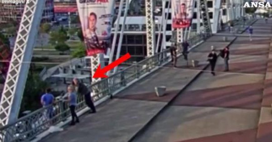 Jon Bon Jovi sauve une femme qui voulait se jeter d’un pont – Vidéo