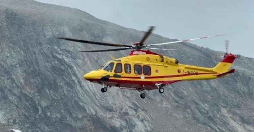 Sauvetage réussi pour les deux alpinistes bloqués sur le Dente del Gigante