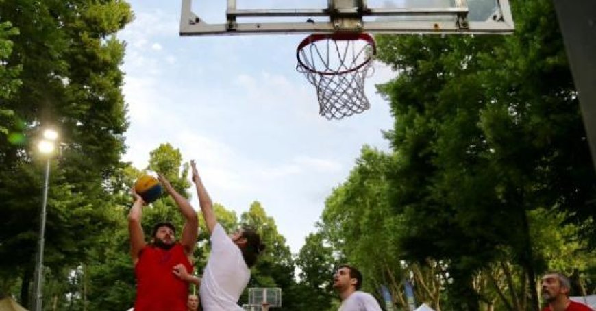 La Cittadella se pare de bleu : arrivée des nouveaux terrains de basket-ball