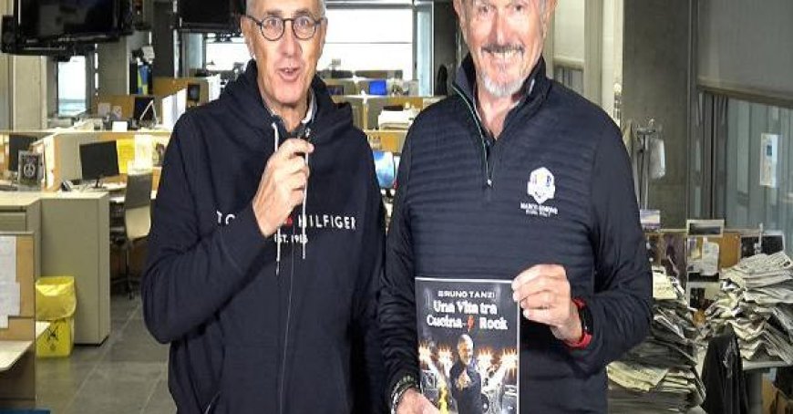 Bruno Tanzi, de Masterchef au livre “Une vie entre cuisine et rock” – Interview vidéo