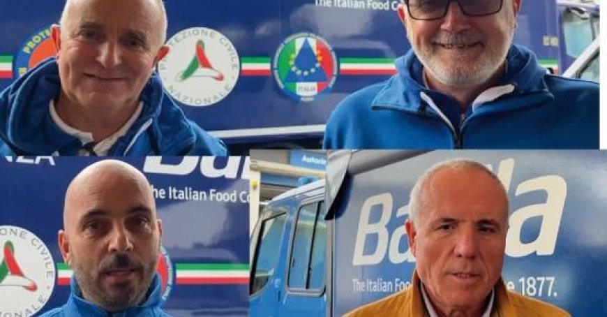 Barilla Mobile Säule bricht zum G7-Gipfel auf. Auch der Chef der Highlights an Bord – Video