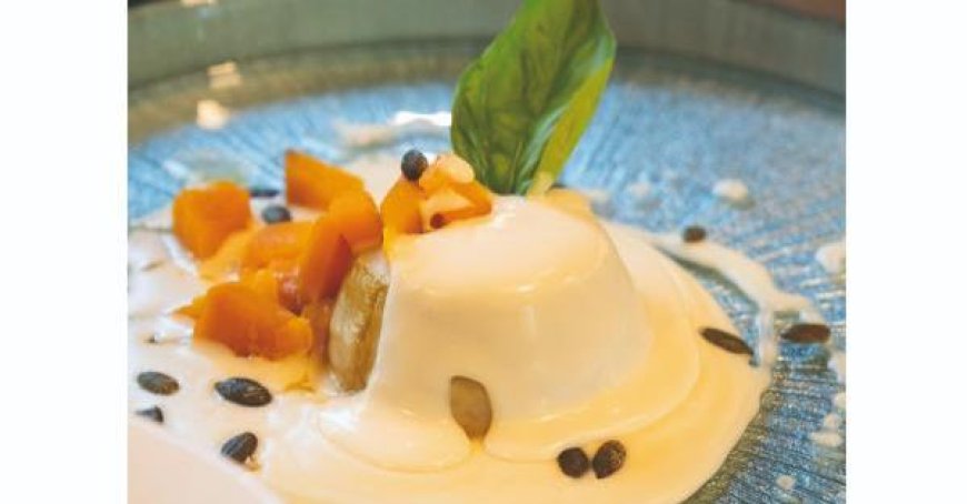 Italian-inspired Pumpkin Flan Delights Foodies with Marinated Pumpkin, Pecorino, and Parmesan