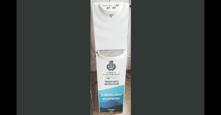 Neviano: 8 Wasserspender in Schulen der Region installiert