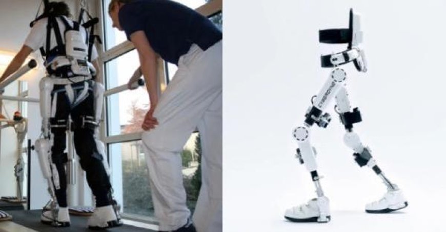 Hier ist der Wunderroboter, um wieder zu laufen